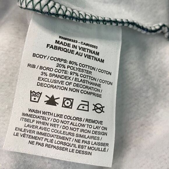 Nike Jordan Brooklyn Fleece Crewneck Sweatshirt Womans size Small DV1996-333 New - Picture 9 of 10